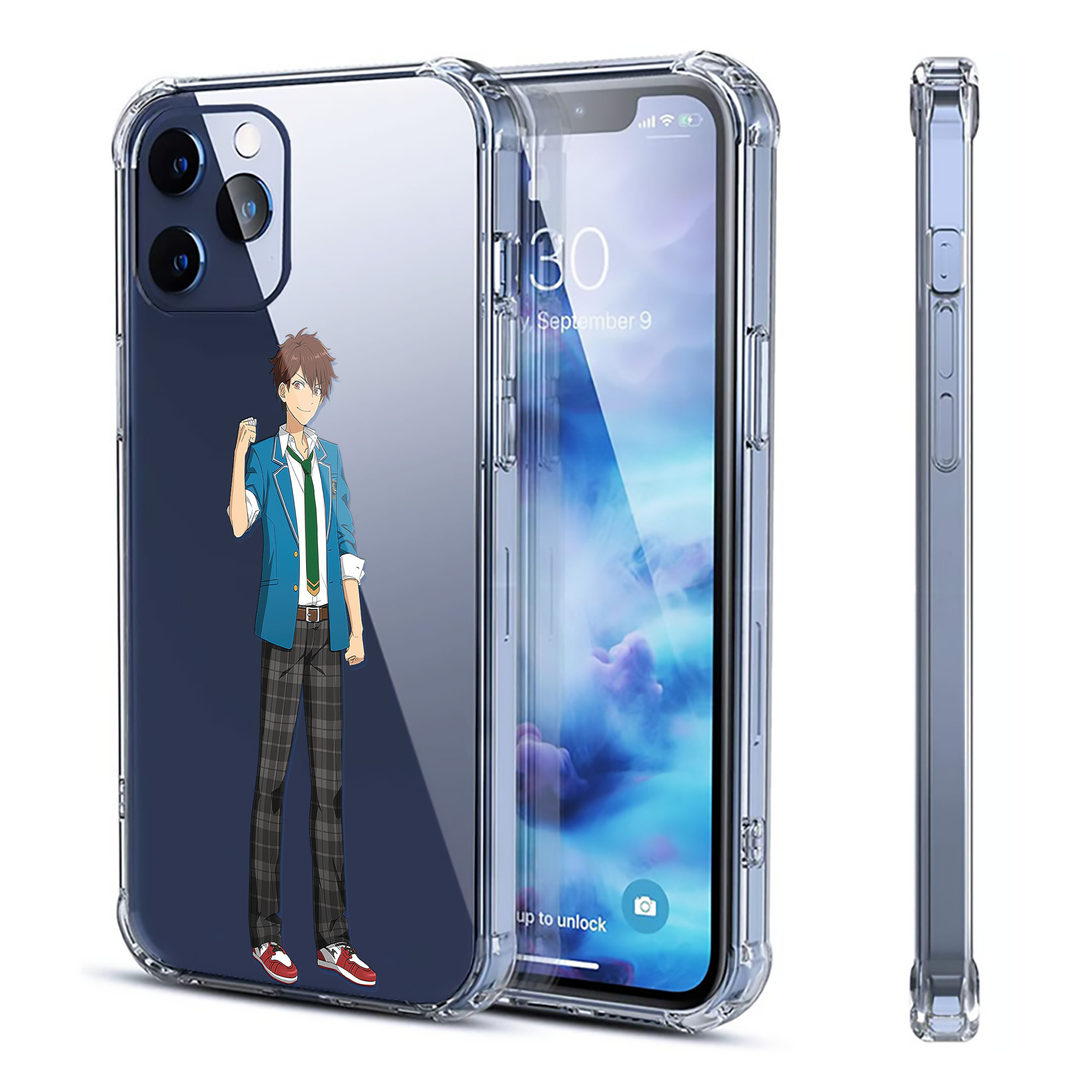 （画像用） あんさんぶるスターズ! Ensemble Stars 【iPhone 12シリーズ対応】透明スマホケース（クリアソフトケース）